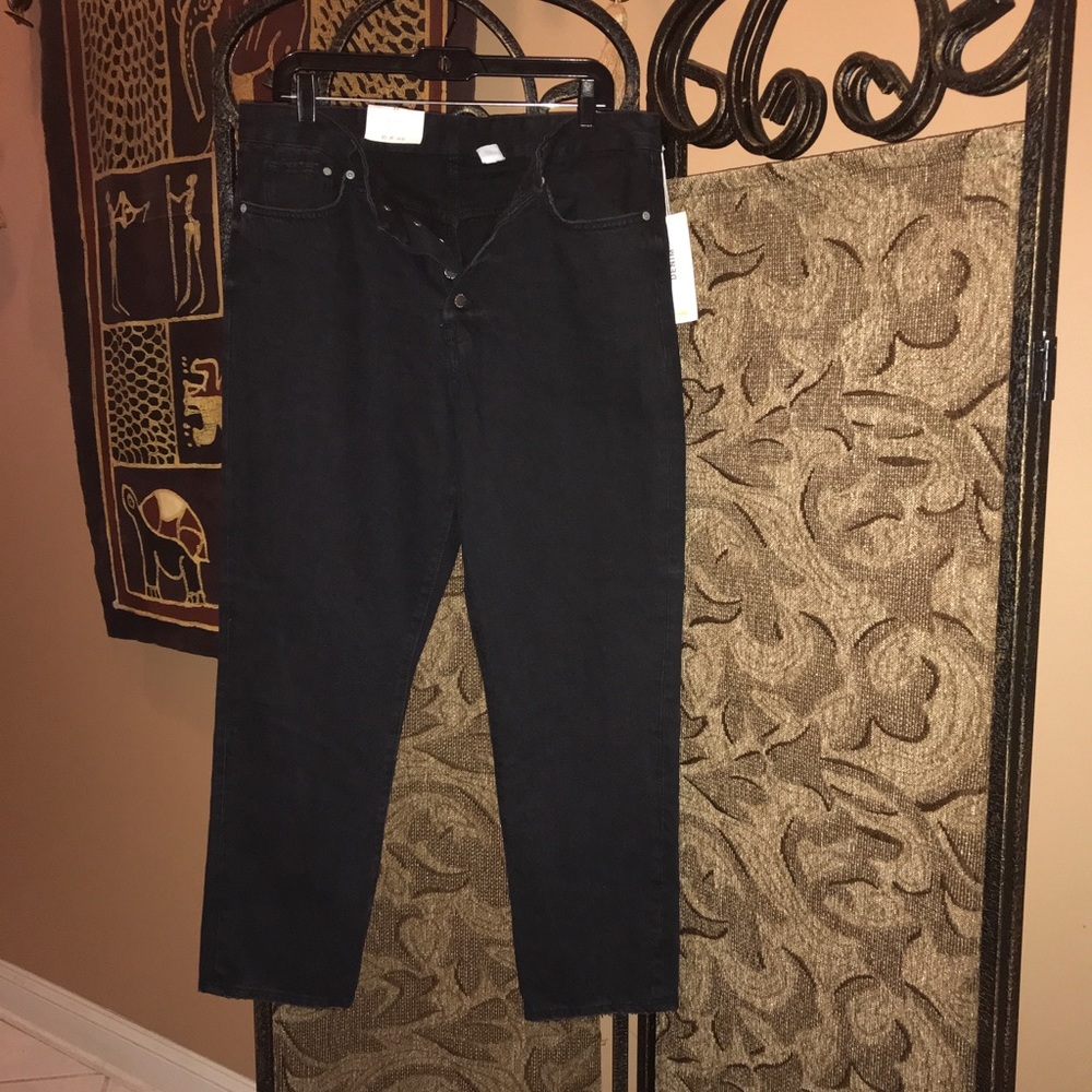 Black vintage jeans